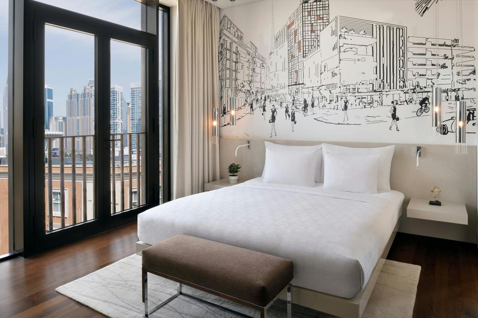 La Ville Hotel & Suites City Walk Dubai, Autograph Collection Zewnętrze zdjęcie A bedroom at the hotel